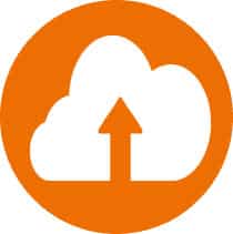 Upload to Cloud Icon